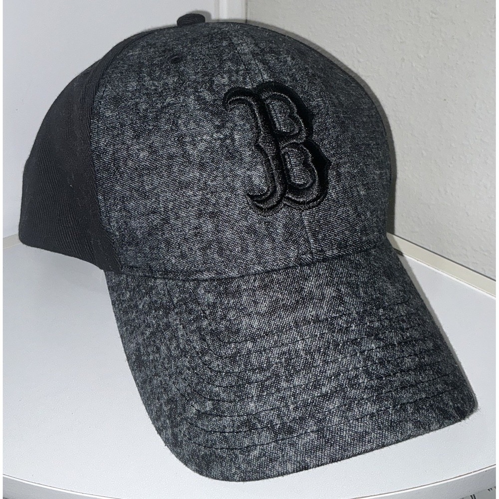 Boston Red Sox '47 Brand Baseball Hat Cap Black "B" Color  Adjustable